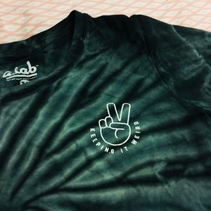 Cute tie dye shirt from zumiez